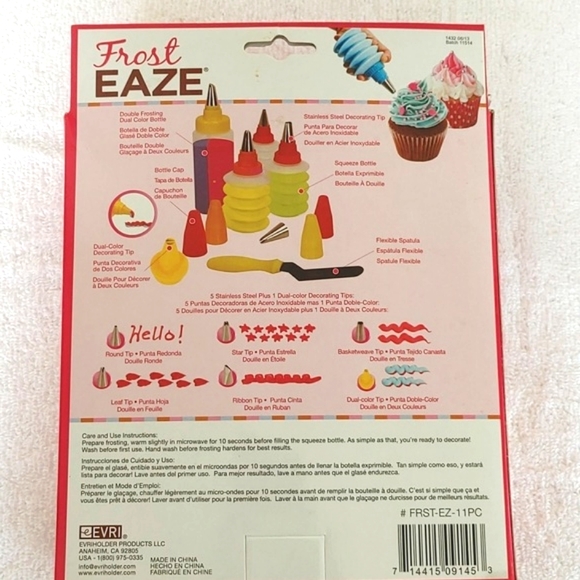 Frost Eaze 11 pc Icing Kit - Picture 2 of 4